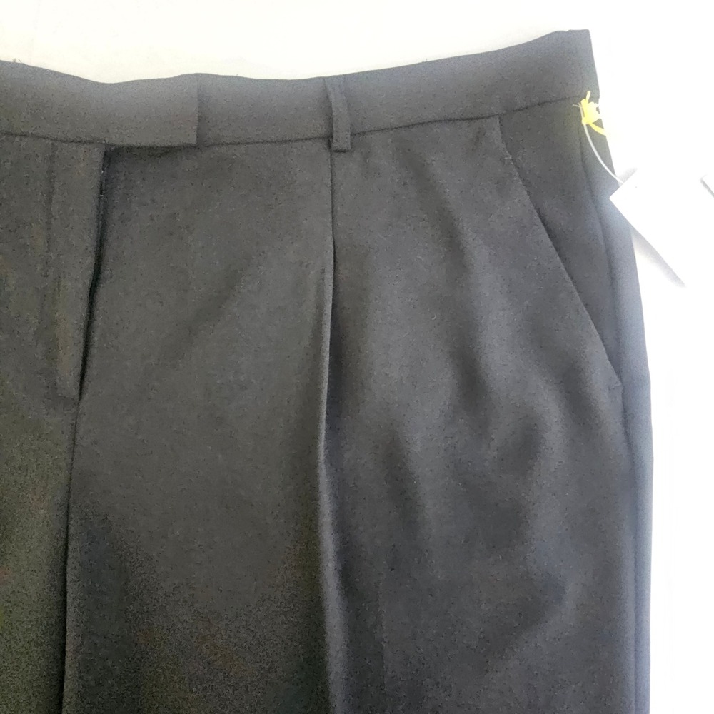 CeCe Opalescent Skies Black Pleated Shorts Plus Size Women's 22W NWT L311 - Picture 4 of 5